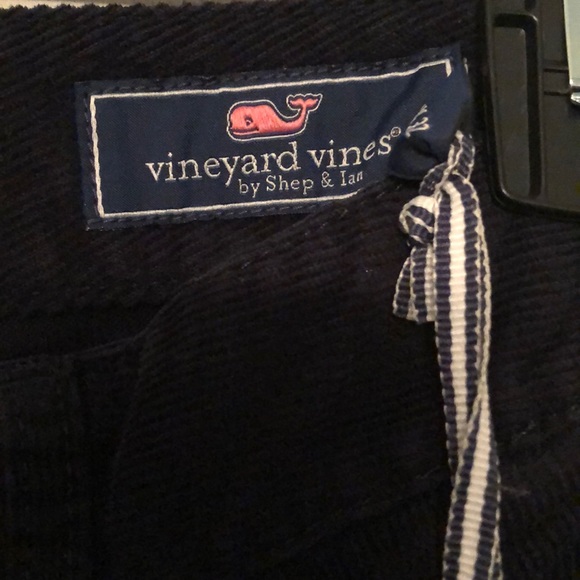 Vineyard Vines NWT corduroy navy pants - Picture 5 of 7